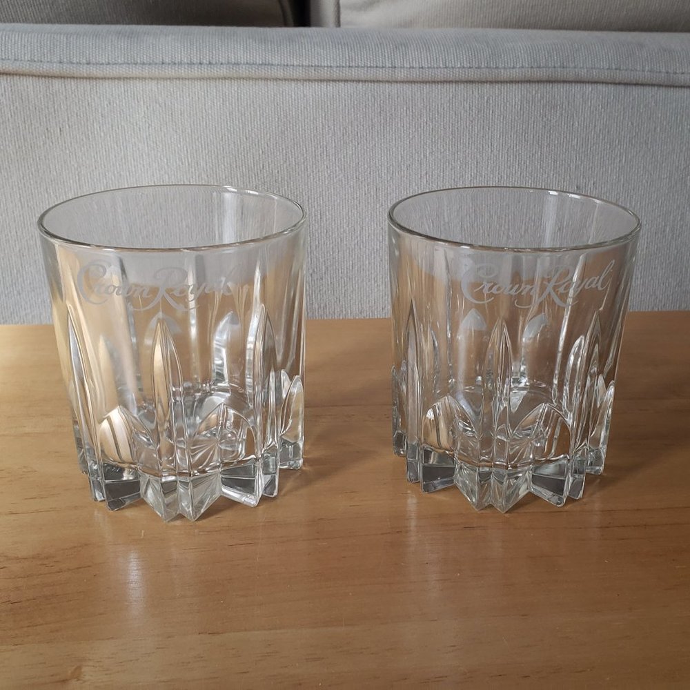 EUC Crown Royal glasses